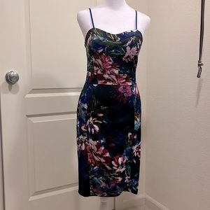 Watercolor floral Dress